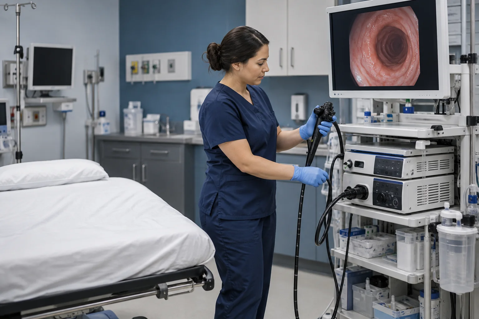 Gastroenterology clinical billing workflow