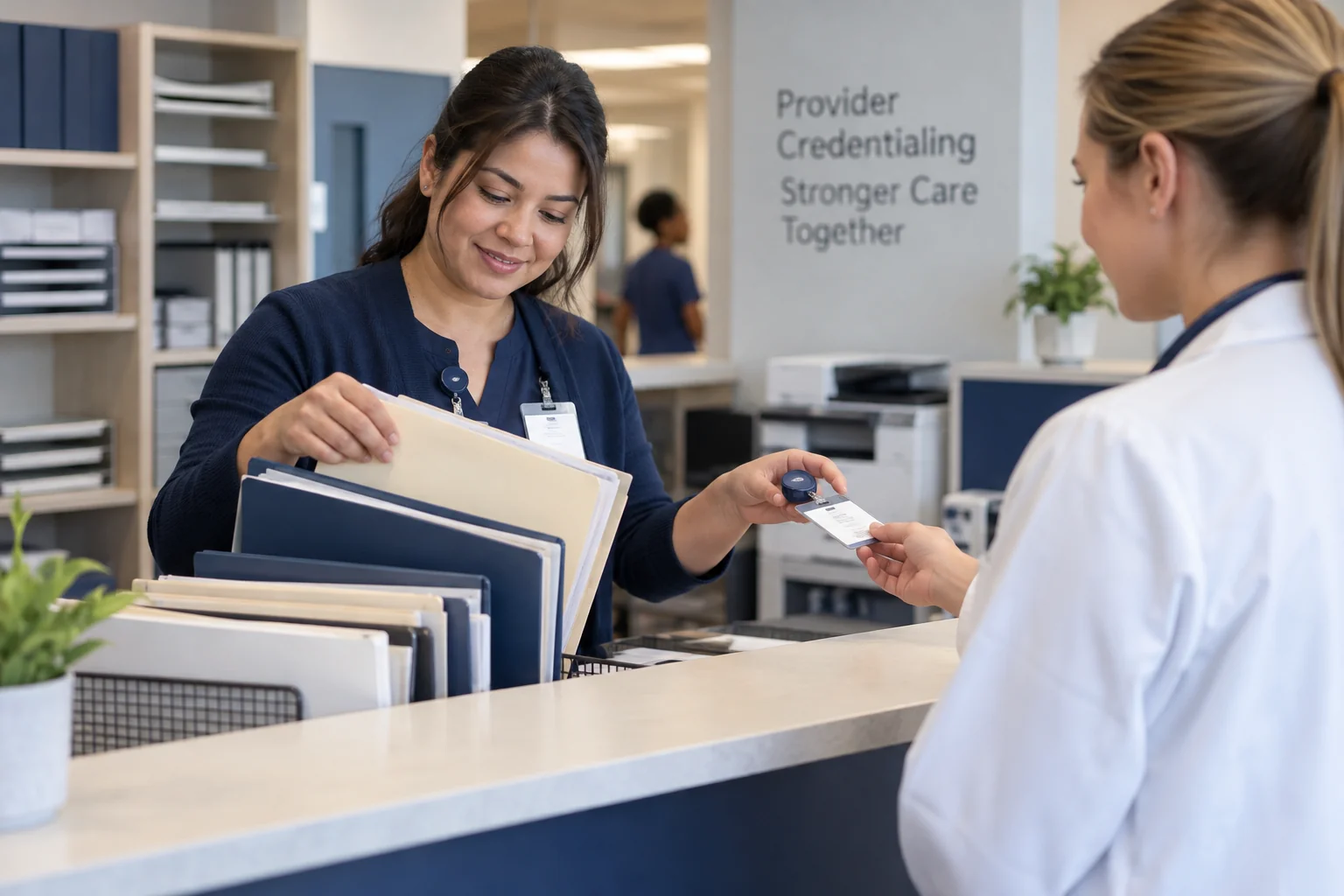 Medical billing and practice administration: credentialing