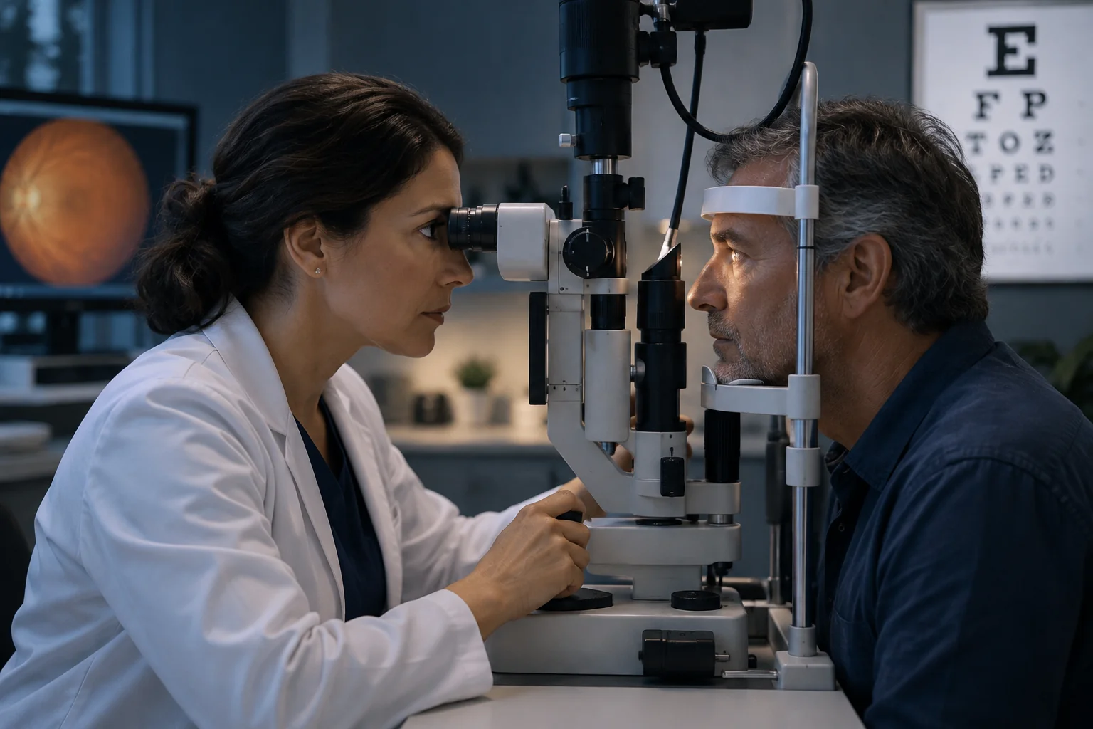 Ophthalmology clinical billing workflow