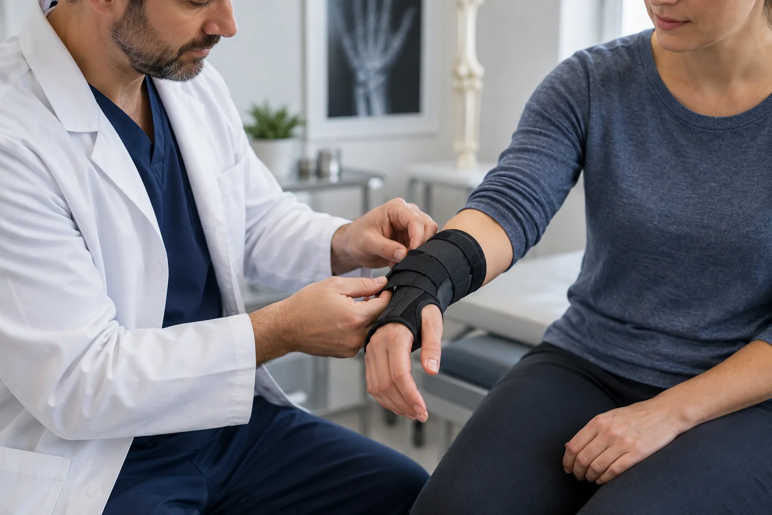 Orthopedics clinicians and billing specialists reviewing the specialty-specific revenue workflow