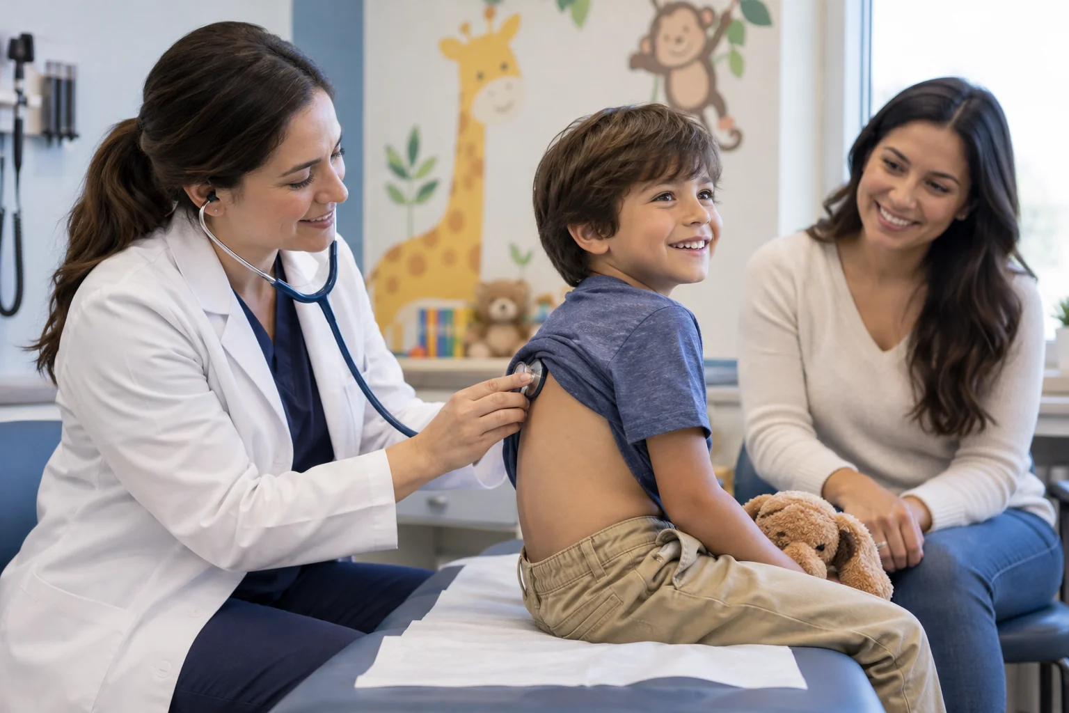 Pediatrics clinicians and billing specialists reviewing the specialty-specific revenue workflow