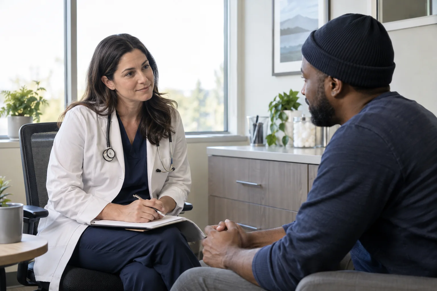 Addiction Medicine clinical care illustration