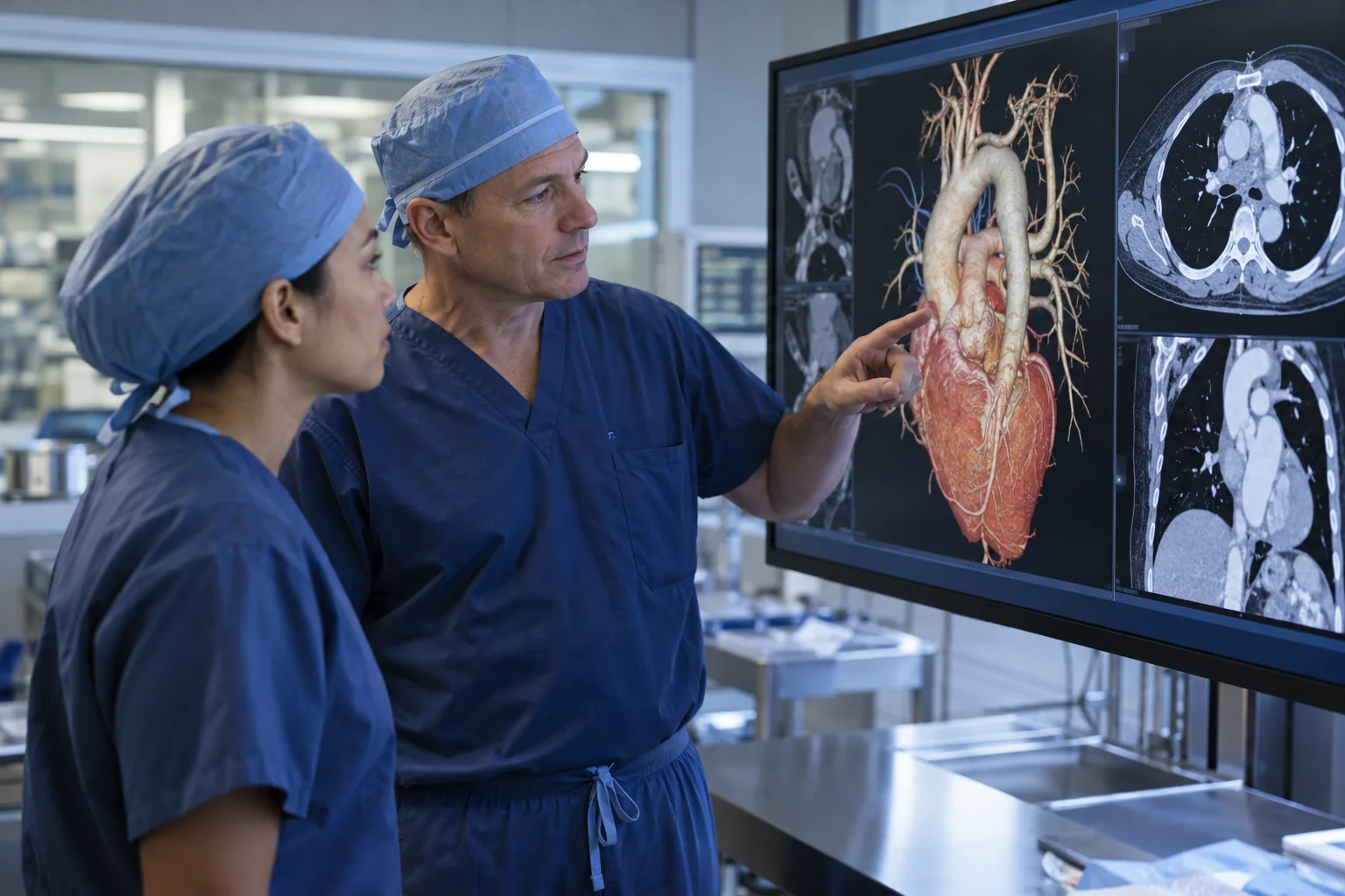 Cardiothoracic Surgery clinical care illustration